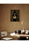 Signtouch Swan Behind Curtain Canvas Wall Art Outer Frame 40x60 cm - 4
