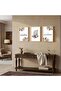 Signtouch Office Living Room Canvas Wall Art Set of 3 Outer Frame 40x60 cm - 3