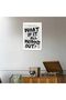 Signtouch What If It All Works Out Black Newspaper Unframed Wall Art 30x40 cm - 6