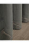 Renata Anthracite Custom Size Tulle Curtain 160X250 Without Pleats - 6