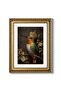 Signtouch Royal Hummingbird Bird Nature Wall Art Gold Frame 40x60 cm