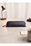 Genuine Leather Triangular Pen Holder - Pen Case 19cm X 6cm X 6cm (Pen Holder)