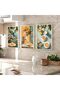 Signtouch Kitchen Wall Art Set of 3 Outer Frame 40x60 cm