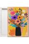 Signtouch Abstract Shapes Wrap Framed Canvas Wall Art 50x70 cm - 2