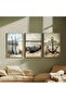 Signtouch Nautical Vintage Ocean Theme Wall Art 3-Piece Outer Frame 40x60 cm - 4