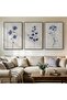Signtouch Botanical Eucalyptus Leaf Durable Wall Art Wooden Frame 50x70 cm