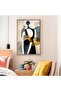 Signtouch Abstract Geometric Canvas Wall Art Outer Frame 30x40 cm - 3