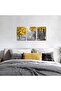 ALAYRA Boho Eucalyptus Botanical Wrap Framed Wall Art 3-Piece 60x80 cm - 3