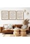 Signtouch Boho Botanical Floral Wildflower Framed Wall Art 3-Piece 40x60 cm - 6