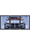 ALAYRA Porsche 911 Car Wall Art Set of 3 Outer Frame 60x80 cm - 2