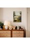 Signtouch Laundry Green Country Cottage Landscape Wrap Framed Wall Art 40x60 cm - 2