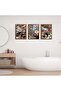 Signtouch Mid-Century Geometric Sun Beige Unframed Wall Art 6-Piece 30x40 cm - 4