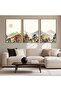Signtouch Olive Tree Natural Botanical Wall Art 3-Piece Black Frame 40x60 cm - 4