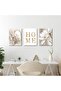 Signtouch Tropical Leaf Colorful Botanical Wall Art 3-Piece Black Frame 30x40 cm - 3