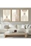 Signtouch Neutral Canvas Wall Art Set of 3 Outer Frame 50x70 cm - 7