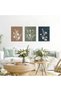 Signtouch Floral Book Botanical Vintage Oil Unframed Canvas Wall Art 40x60 cm - 7