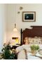 Signtouch Moody Botanical Dandelion Rustic Wall Art Gold Frame 40x60 cm - 4