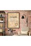 Signtouch Canva Sage Boho Geometric Wall Art 3-Piece Outer Frame 50x70 cm