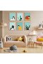 Signtouch Abstract Minimalist Portrait Line Drawing Wall Art Gold Frame 40x60 cm - 4