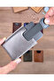 Pull-Out Card Holder Business Card Holder Genuine Leather 2155 - 2