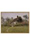 Signtouch Old Cottage Countryside Canvas Wall Art Outer Frame 50x70 cm