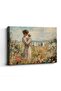 Signtouch Mother Child Rustic Farmhouse Idea Framed Canvas Wall Art 40x60 cm