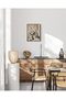 ALAYRA Flowers Neutral Rustic Botanical Vintage Framed Wall Art 60x80 cm - 3