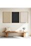 Signtouch Abstract Blue Grey Ocean Wall Art 2-Piece Outer Frame 40x60 cm - 2