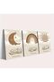 Signtouch Arabic Calligraphy Wrap Framed Islamic Wall Art Set of 3 40x60 cm - 5