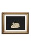 Signtouch Vintage Swan Rustic Animal Farmhouse Wall Art Gold Frame 30x40 cm