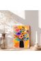 Signtouch Abstract Shapes Wrap Framed Canvas Wall Art 50x70 cm - 3