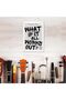 Signtouch What If It All Works Out Black Newspaper Unframed Wall Art 30x40 cm - 3