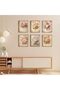 Signtouch Flowers Pink Rose Floral Wall Art 6-Piece Outer Frame 40x60 cm - 2