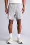 Standard Fit Elastic Lace-Up Waist Short Leg Woven Shorts with Inner Tights I4855Ax26Sm - 3