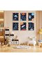 Signtouch Animal Kids Nursery Girls Wall Art 6-Piece Outer Frame 30x40 cm - 5
