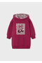 Hooded Girls' Sweatshirt Dress 4916