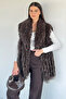 Women's Lined Tasseled Vest (Available in Sizes S-M-L-Xl)