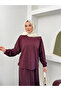 Elite Model Modal Fabric Women's Top and Bottom Set - 5