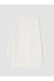 Lcw Modest White Stone Soft Touch Women's Sweatshirt Tunic - 7
