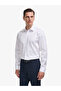 White Slim Fit Long Sleeve Basic Shirt 50322657-Vr013 - 3