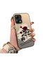 Redmi Note 12 5g Compatible Retro Red Rose Printed Shock Protective Rigid Case