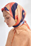 وشاح FLORAL MUSE DESEN THE TENCEL EDIT - لون خوخي ناعم - 4