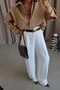 Pleated palazzo trousers - 5