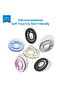 Grip Dual-Sided Magnetic Phone Ring Holder | Durable Silicone Finger Strap - Beige - 6