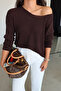 Oval Neck Basic Knitwear - 4