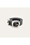 Women's Black Square Buckle Belt