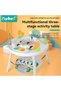 Baby Jumper, Adjustable Babies Bouncer, Multifunctional Activity Table, Walkers and Jumperoo, Kid Interactive Play Center, with Music Lights and Sounds, for 4 months to 6-year Infants and Toddlers - 2