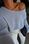 Oval Neck Basic Knitwear - 6
