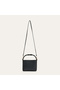 Women's Black Knitted Handle Shoulder Bag