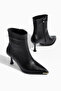 Black Iron Toe New Season Heeled Women's Boots
